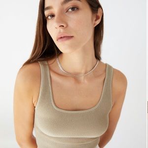 BABATON Sculpt Knit Tank Top - Size M